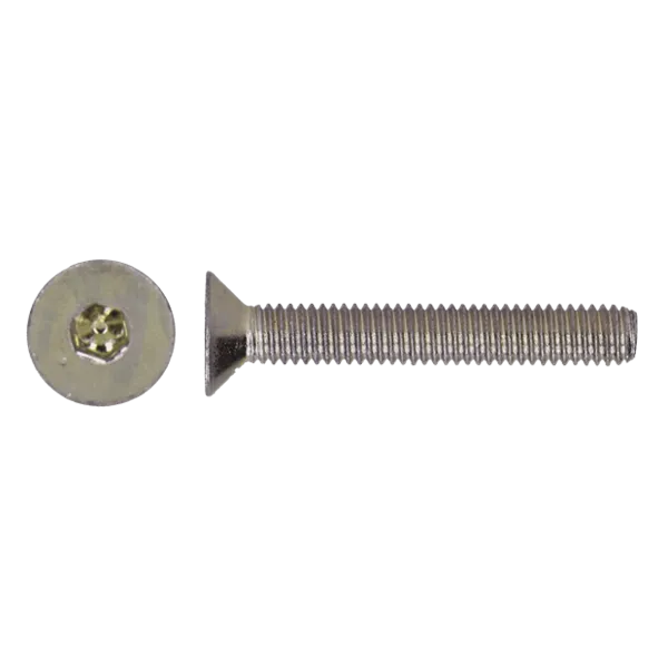 A2 platverzonken bouten M  6 x  80 mm  Din 7991 verpakking  100 stuks