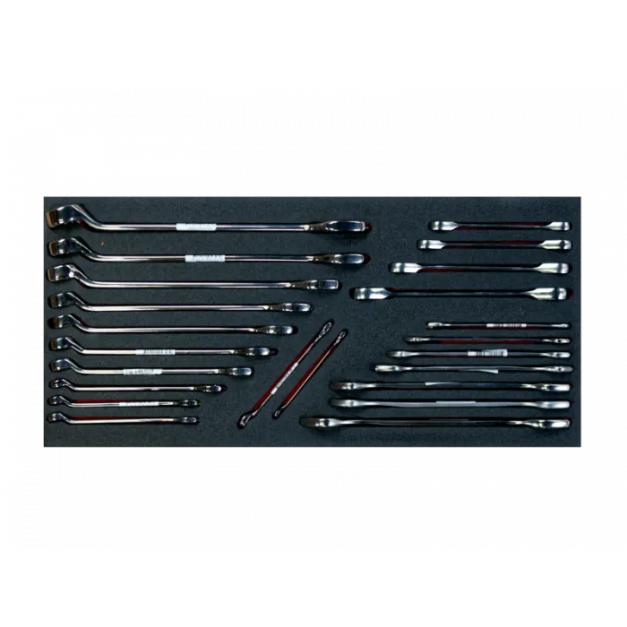 Bahco inlay metalen koffer 14 delig FF3A15
