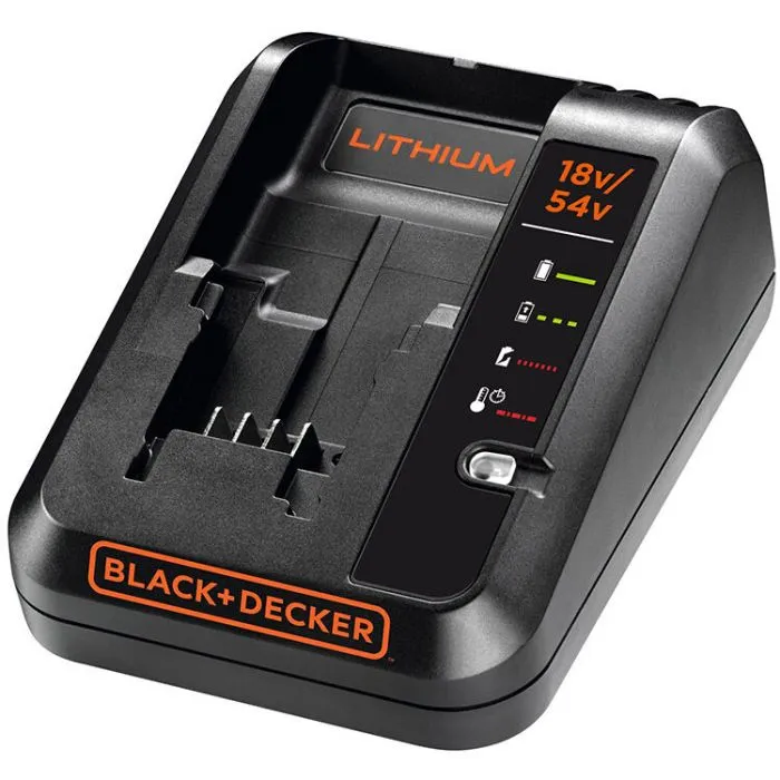 Black & Decker 2A Dual Volt Snellader 18V / 54V