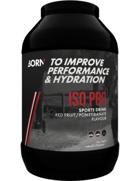 Born Iso Pro Sports Drink Red Fruit Pomegranate 2kg