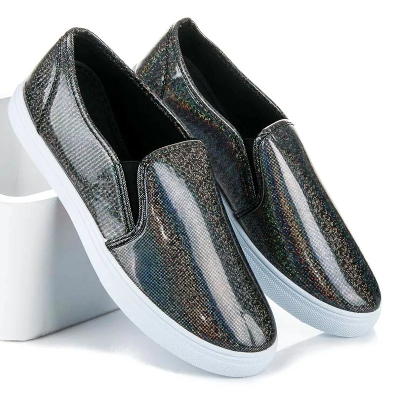 BOSHIMAO Instapsneakers zwart