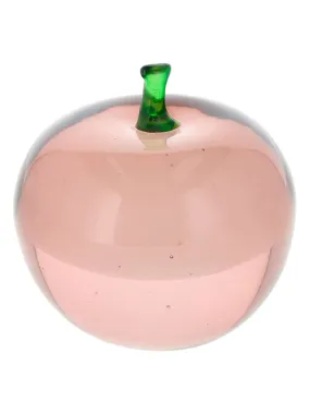 Decoratief figuur "Appel" dunkelrosa- (L)7,5 x (B)7,5 cm