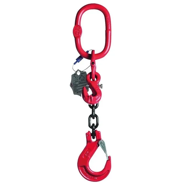 DELTALOCK GRADE 80  VOORLOPER 8 MM X 4 METER  KLEPHAAK EN INKORTHAAK