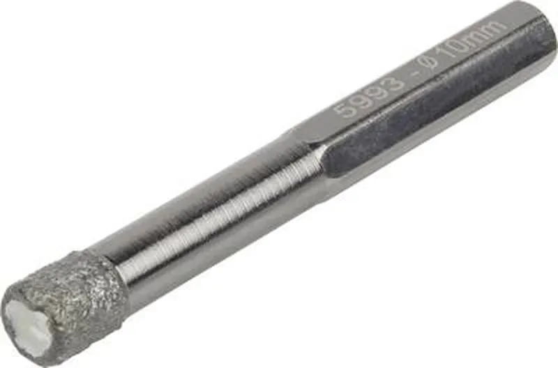 DIAMANTBOOR, ZESHOEKIGE SCHACHT MET DIEPTE VOOR VERSCHILLENDE WOLCRAFTGESNEDEN PORSELEIN