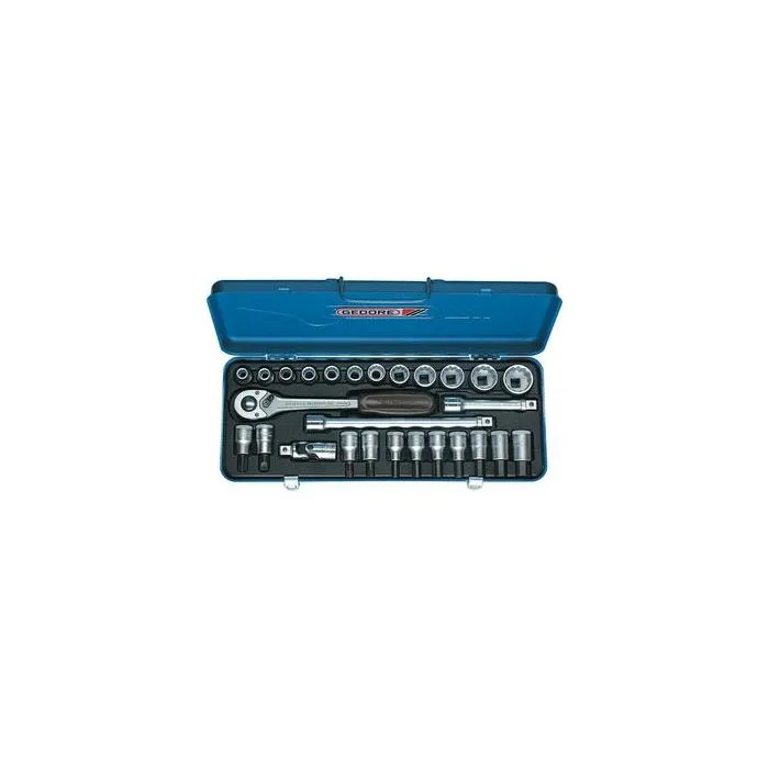 GEDORE DOPSLEUTELSET 1/2" 27DLG 1030 MM D 19 IMU10