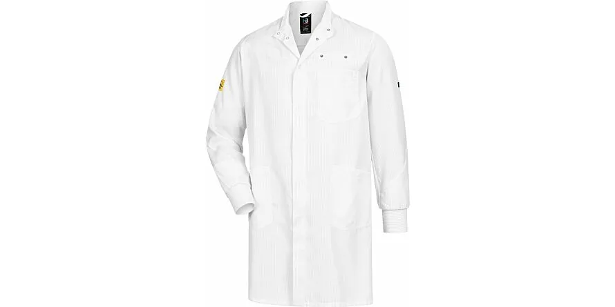 HABETEX® ESD COMFORT, herenjas, gebreide manchetten, ESD/cleanroom, M