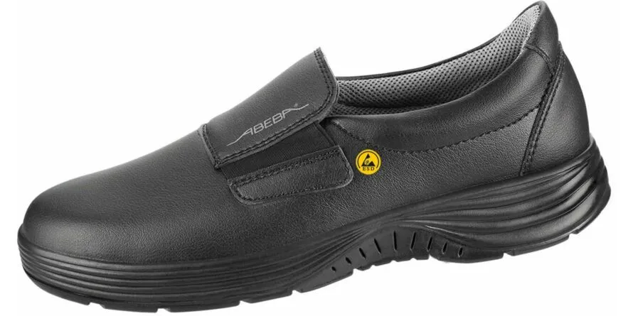 INSTAPPER ZWART ESD, 7131029 ESD VEILIGHEIDSSCHOENEN XLIGHT DAMES/HEREN, S2