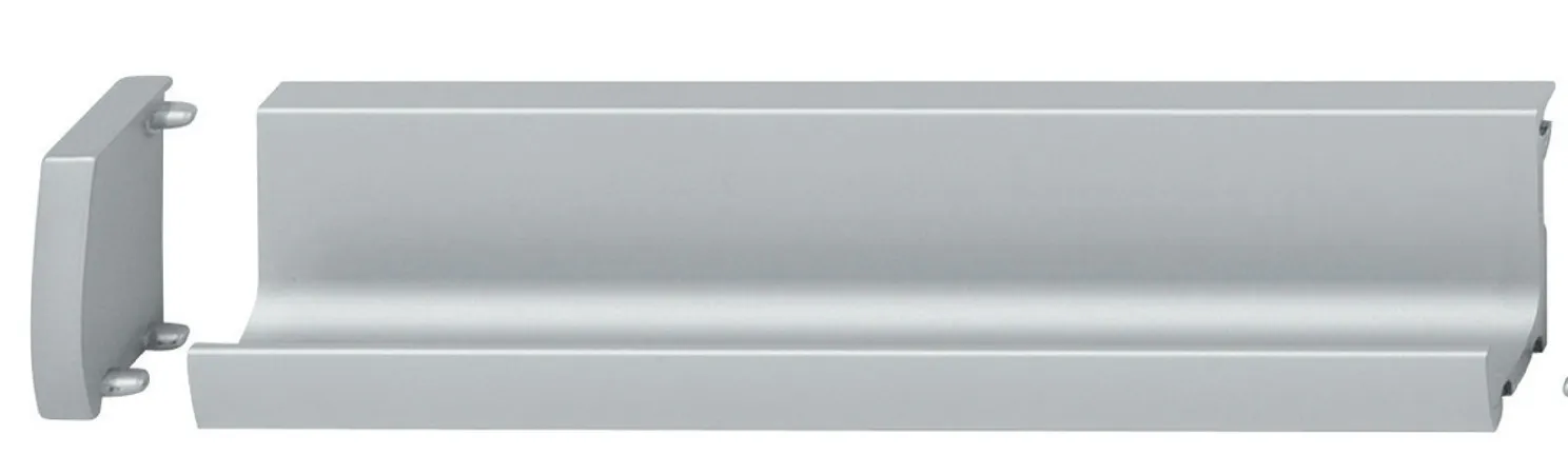 Komgreep, van aluminium, om in te korten