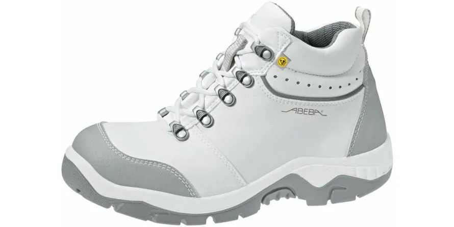 Laars wit ESD, 32172 ESD veiligheidsschoenen anatom dames/heren, S2