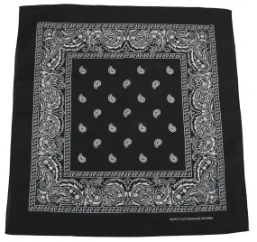 MFH - Bandana  -  Zwart / Wit  -  55 x 55 cm