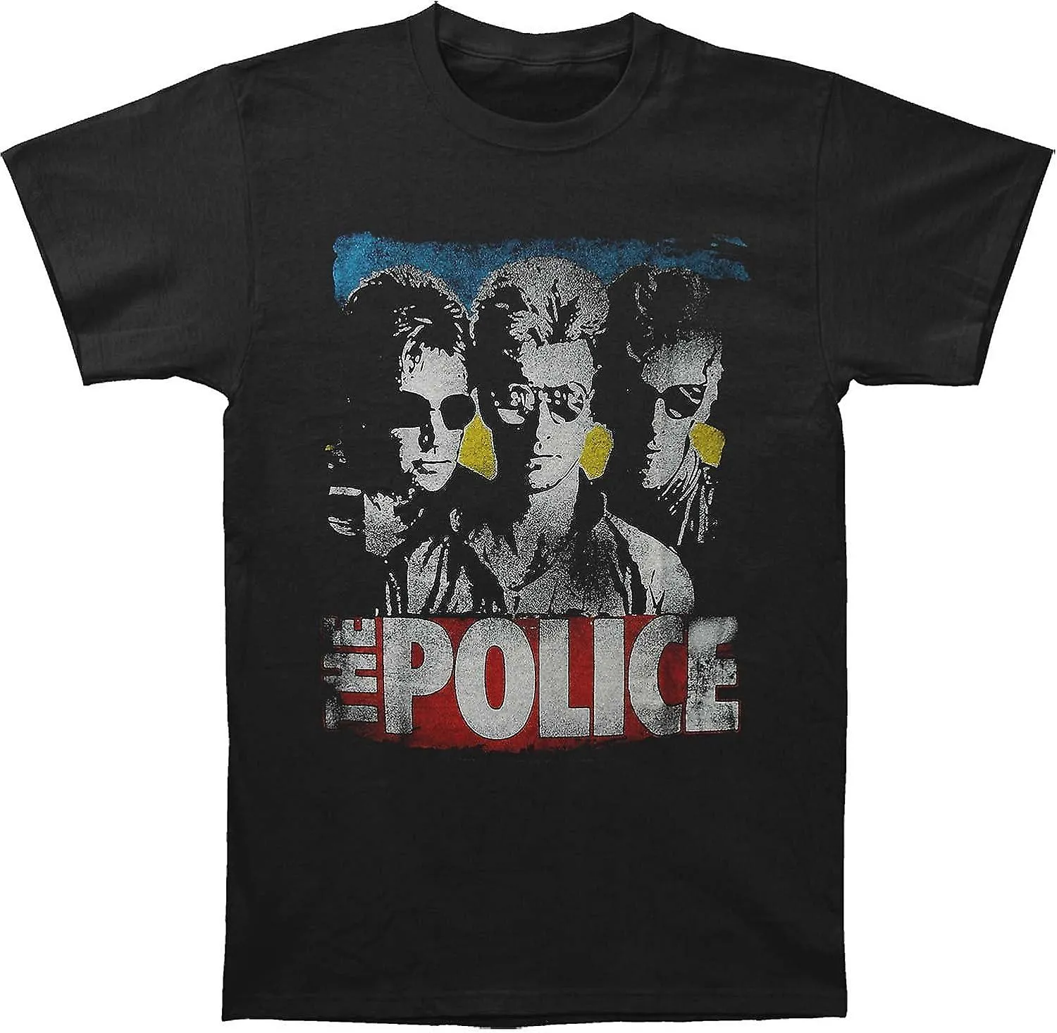 POLICE HEREN GREATEST HITS TSHIRT ZWART