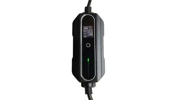 PREMIUM INSTELBARE MOBIELE LADER/LAADKABEL STOPCONTACT TYPE 2 1FASE 6A16A 1,3KW3,6KW VOOR MASERATI GRANCABRIO