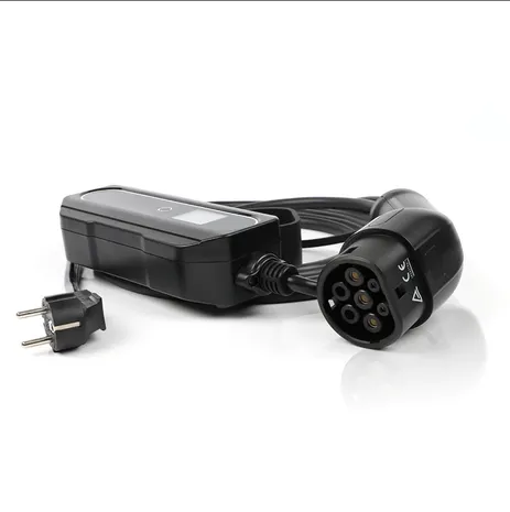 PREMIUM INSTELBARE MOBIELE LADER/LAADKABEL STOPCONTACT TYPE 2 1FASE 6A16A 1,3KW3,6KW VOOR MAZDA CX80