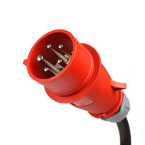 PREMIUM INSTELBARE MOBIELE LADER/LAADKABEL STOPCONTACT TYPE 2 3FASE 8A16A 5,5KW11KW VOOR FORD MUSTANG MACHE