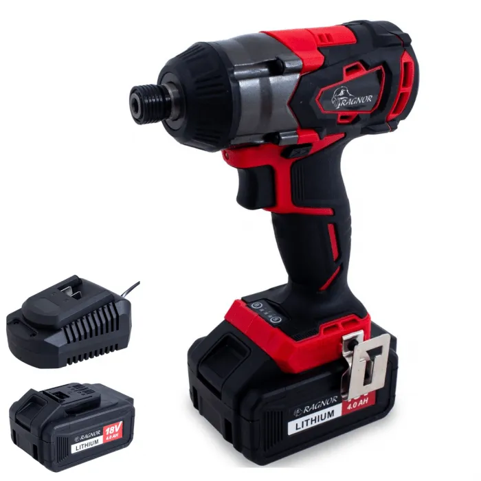 Ragnor 18V Slagschroevendraaier met Accu + Oplader