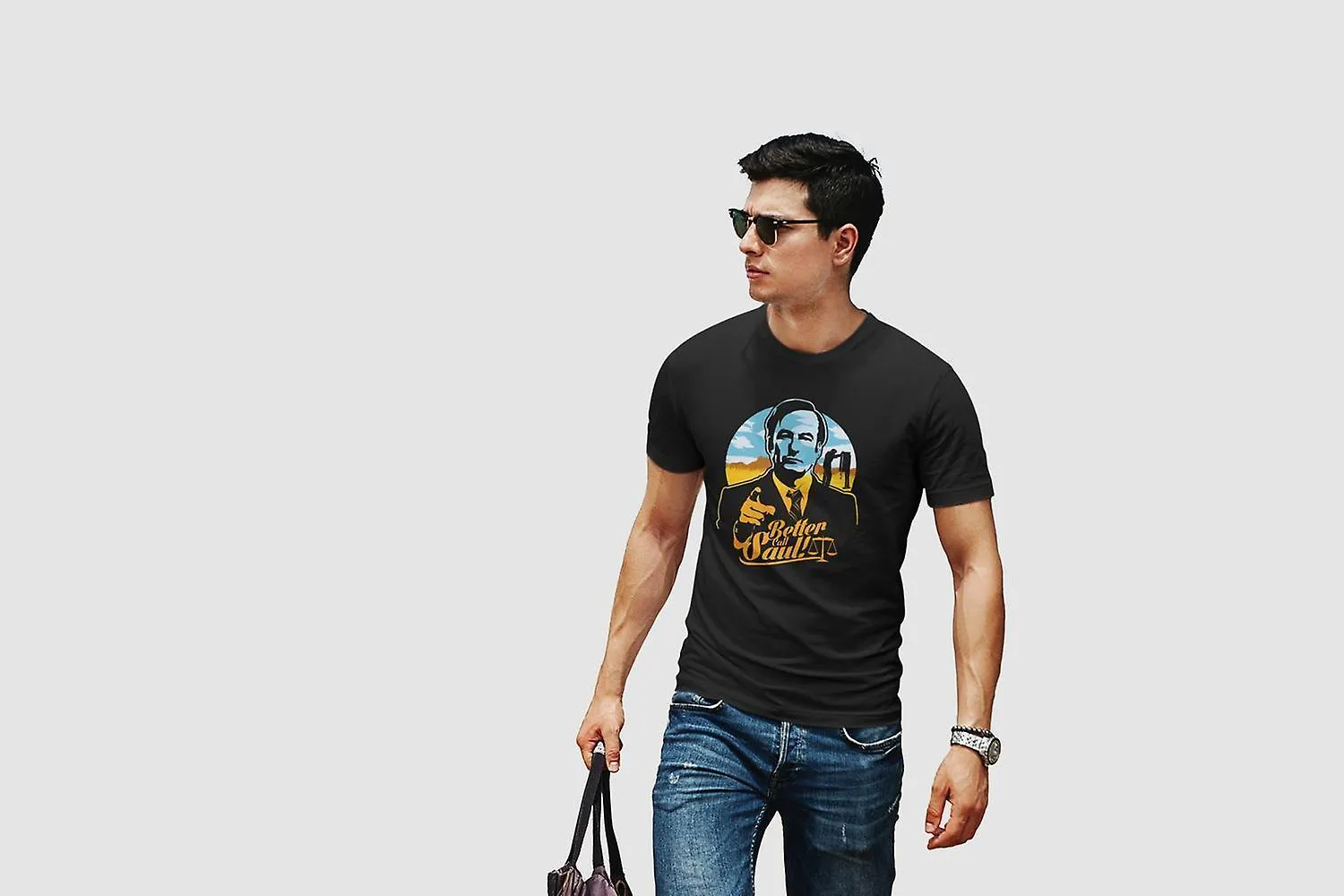 SAUL GOODMAN ZWART TSHIRT  BETTER CALL SAUL