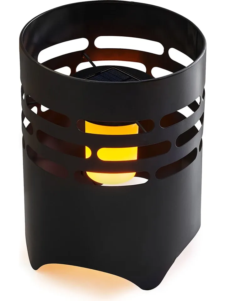 SOLARHAARD ZWART  (H)25,5 X Ø 18,5 CM