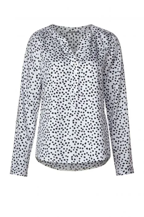 Street One blousetop met stippen