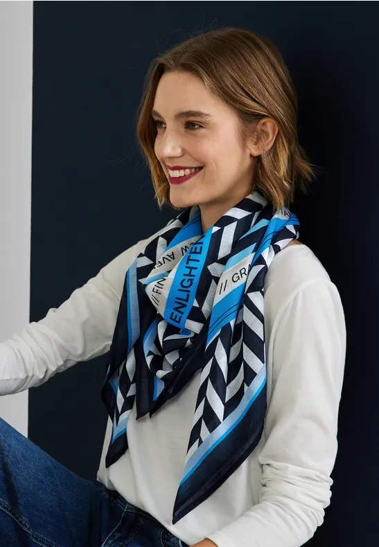 Street One Halsdoek met print