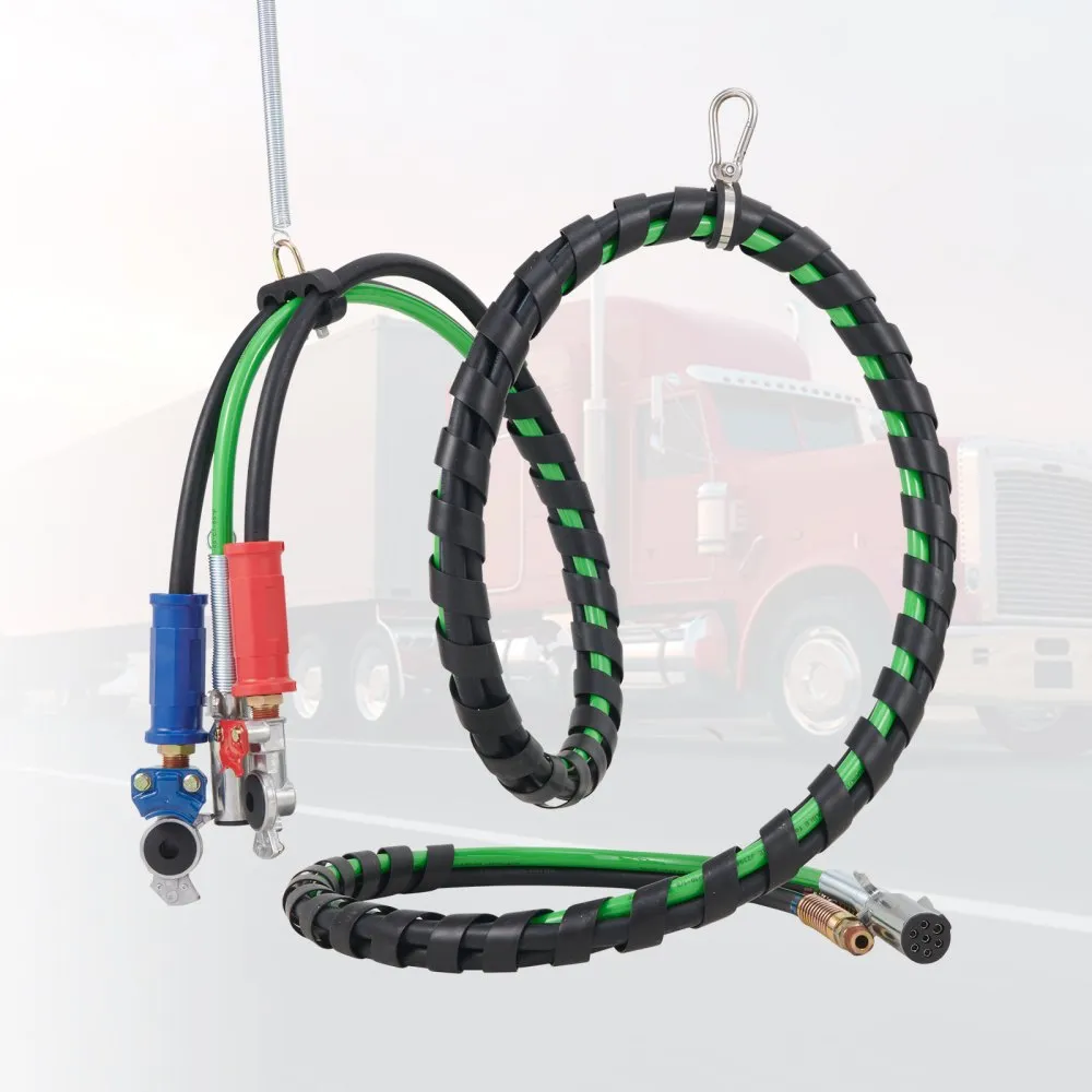 VEVOR 12FT 3IN1 LUCHTLEIDINGSET SEMIVRACHTWAGEN 2 BLIJE HANDGREPEN