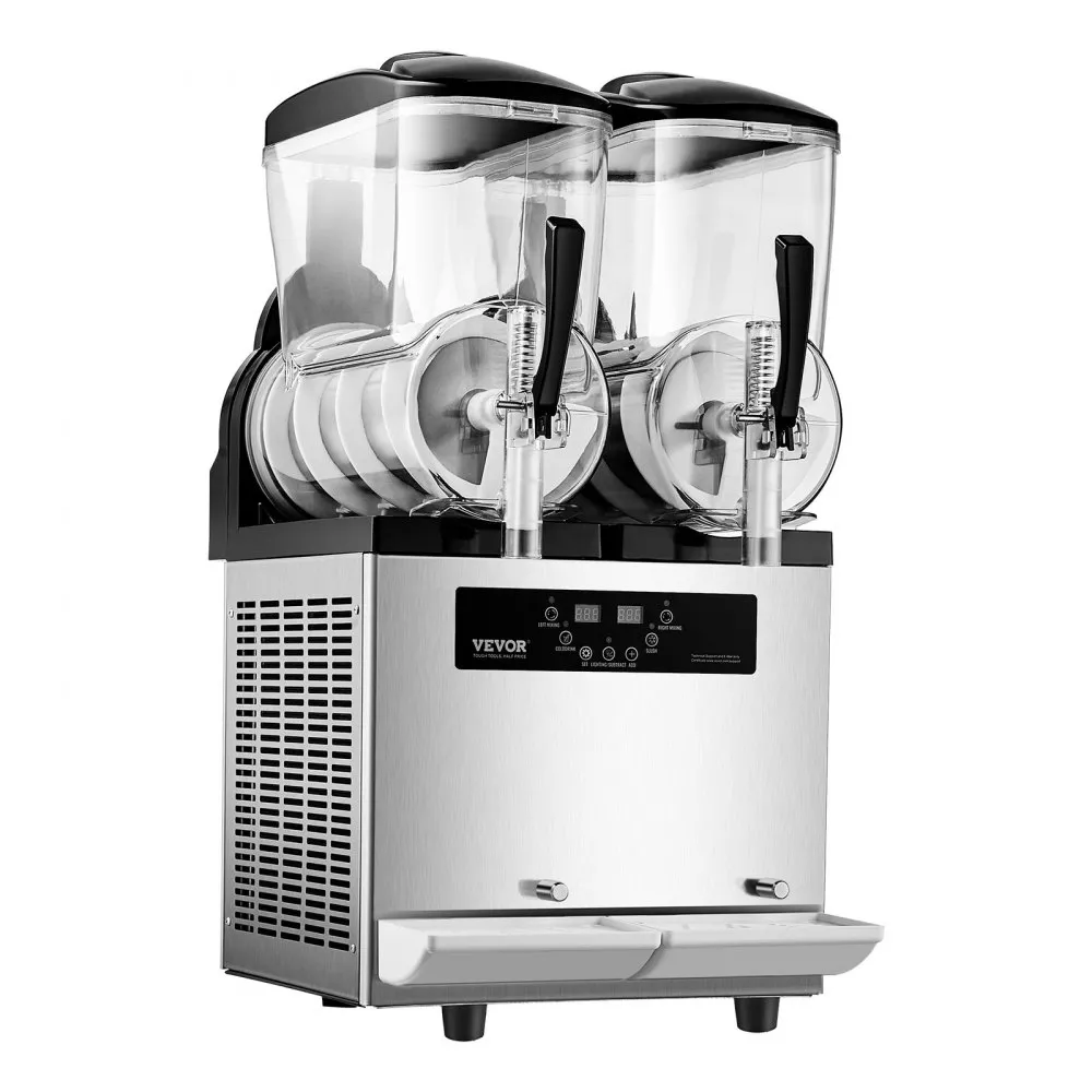 VEVOR 12LX2 COMMERCIëLE SLUSHIJSMACHINE MARGARITA SMOOTHIEDRANKMAKER