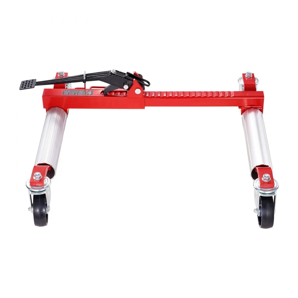 VEVOR 2 x wielwagen Voertuigpositionering Bandenkrik Autokrik 680kg Draaibaar