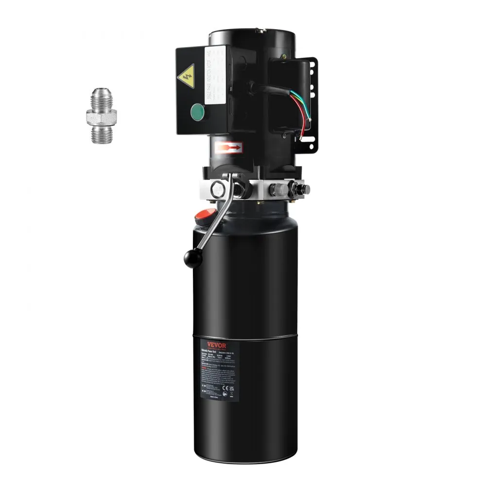 VEVOR hydraulische pomp hydraulische eenheid 220V hydraulische eenheid 2200W enkelwerkende hydraulische pomp hydraulisch aggrega